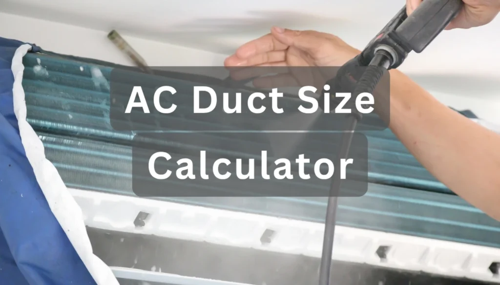AC Duct Calculator